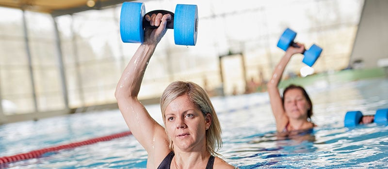 Aquafitness und Aerobic