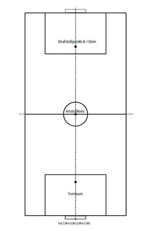 hallenfußballfeld