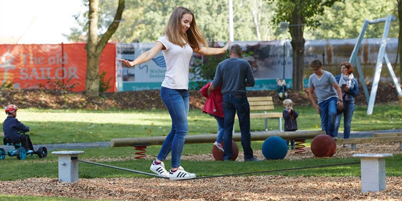 Outdoor-Slackline