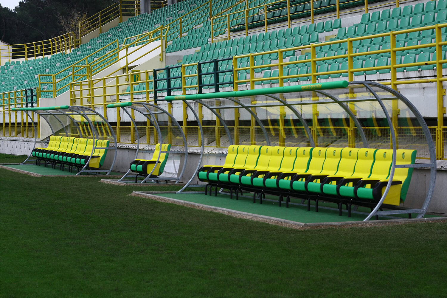 Spielerkabinen