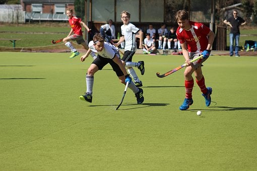 Hockey spielen