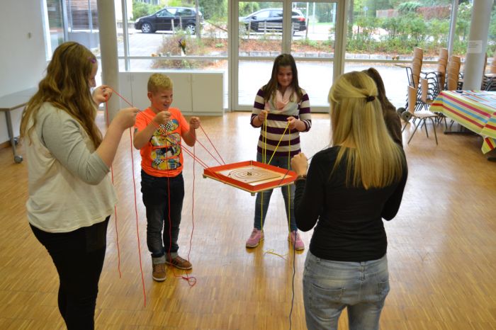 Teamspiele für Kinder