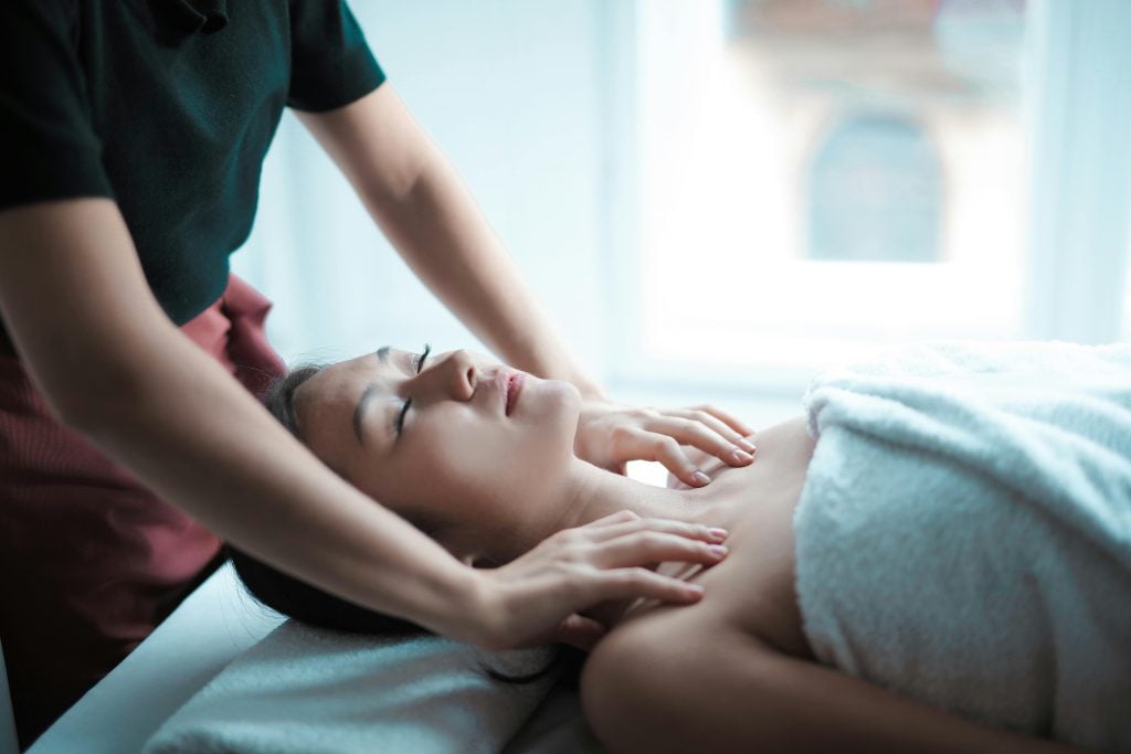Massage Frau