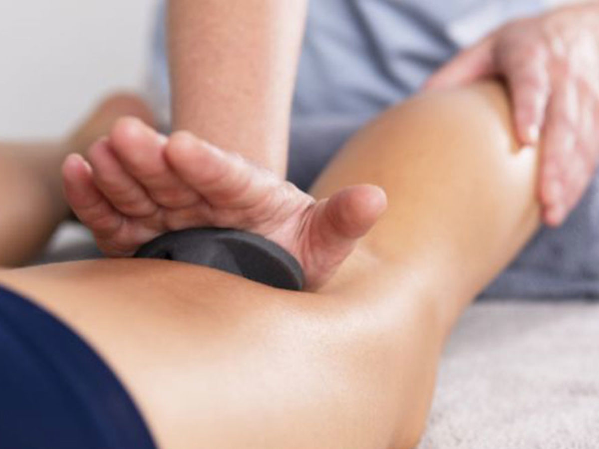 Edelstahl Faszienmassagegerät Physiotherapie-Tool entlastet Muskelmassage d B5I5 