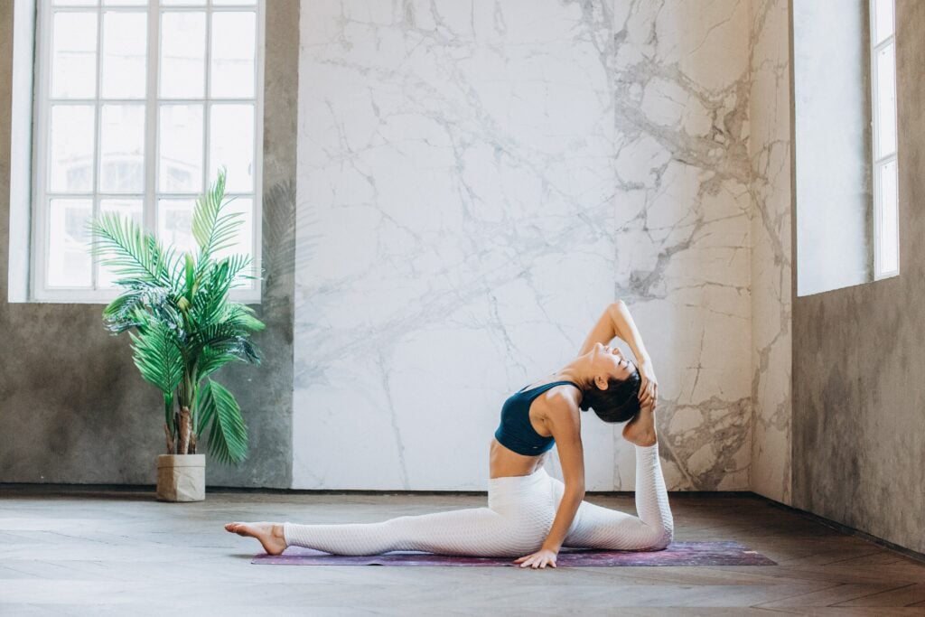 ashtanga yoga / Spagat (Hanumanasana)