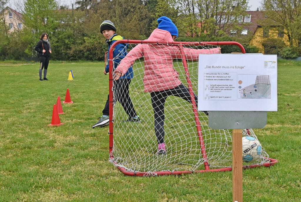 Kindersport bei der TSG Backnang