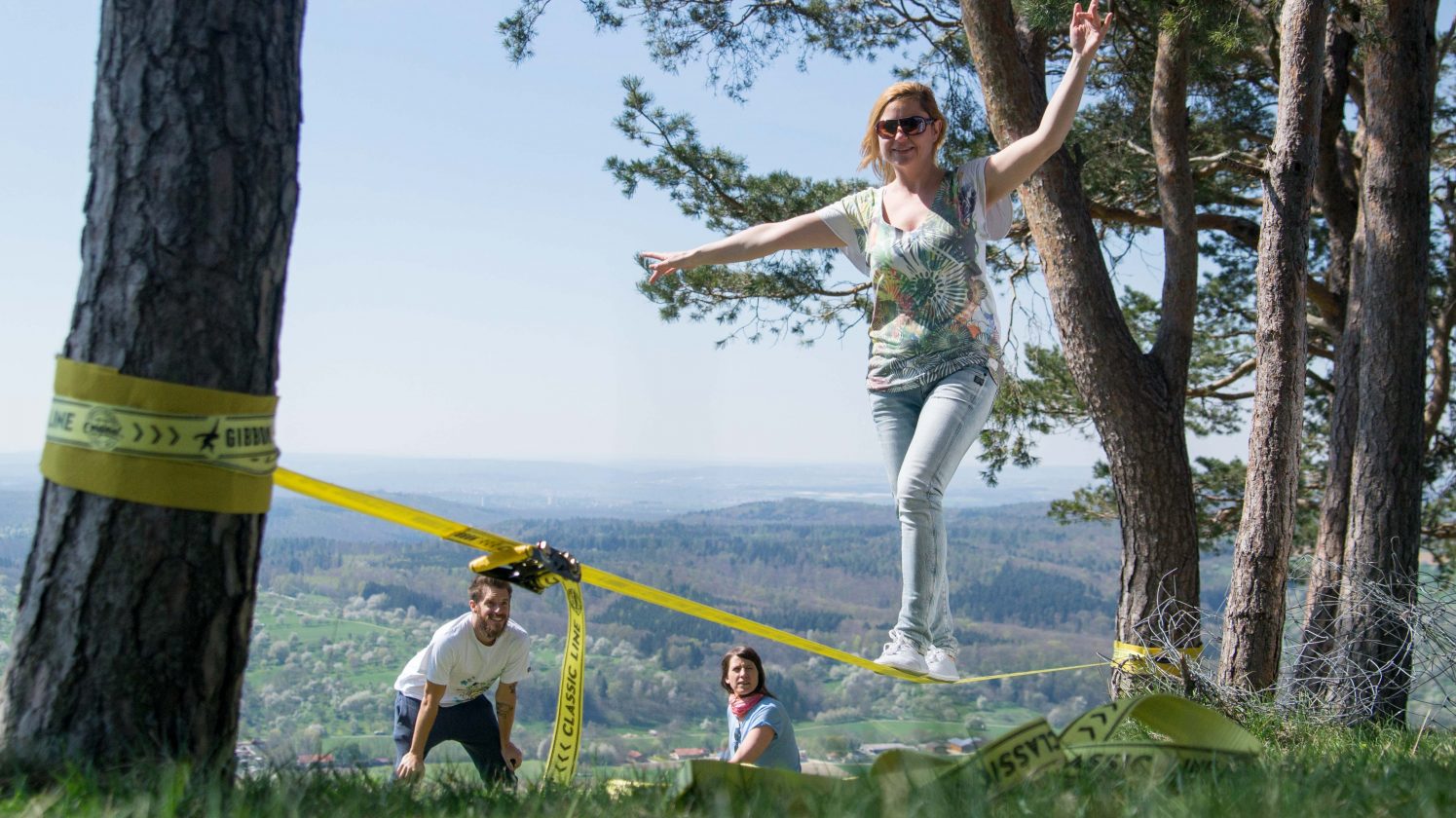 GIBBON Bodenschraube Für Slacklines - 70cm Stahlschraube Für Festen Halt Ohne Bäume