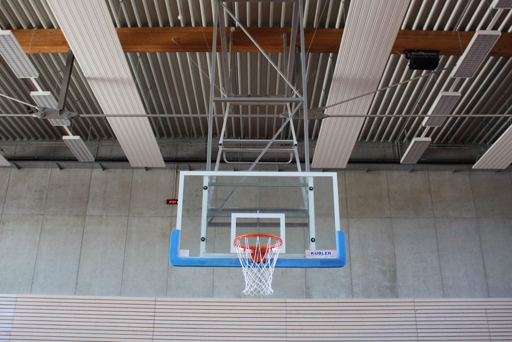 Basketballanlagen Deckengerüst