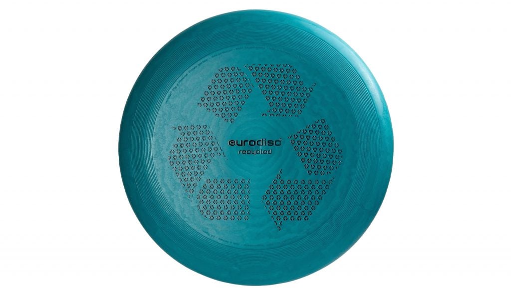 Frisbee recycelt