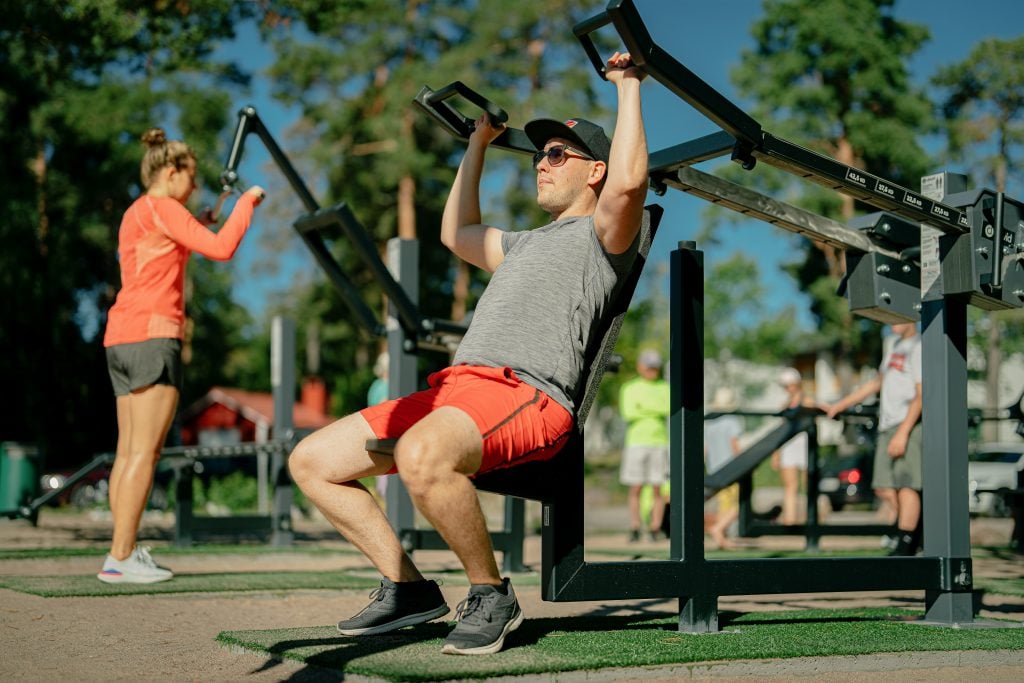 Krafttraining im Freien