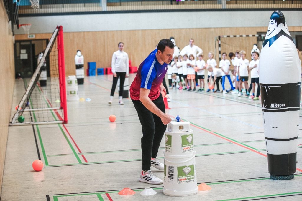 Handball sportstation