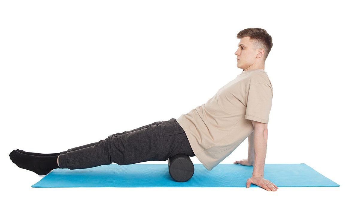 Foam Rolling Gesäß