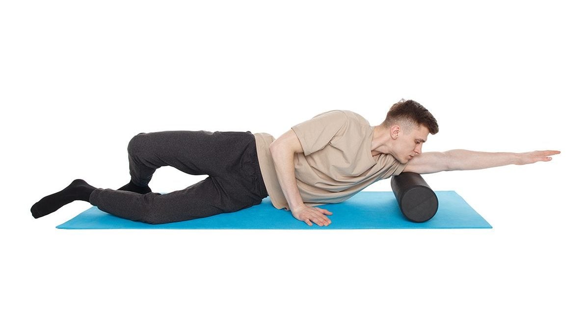 Foam Rolling Arme