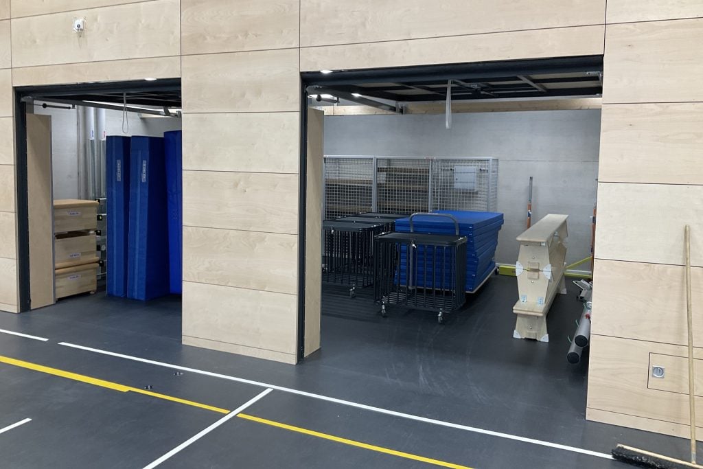 Geräteraum Sporthalle