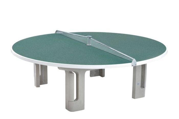 Tischtennisplatte für vier Spieler