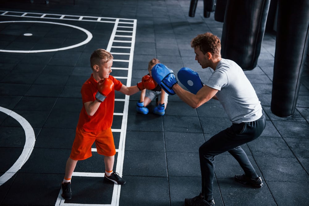Boxtraining mit Kindern