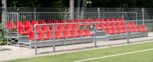 Sportanlagen Ausstattung online kaufen im Kübler Sport Onlineshop Sportanlagen Ausstattung mit verschiedenen Sportgeräten, Tribünen und Objektausstattung in moderner Sporthalle