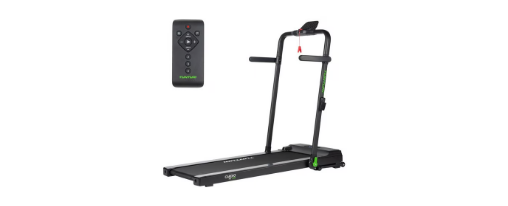 Modernes 2in1 Laufband f&uuml;r Fitness, Walking und Laufen im Trainingsraum
