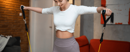 Tubes online kaufen: Fitnessbänder für Training & Workout bei Kübler Sport Fitness Tubes mit Schaumstoffgriffen für effektives Widerstandstraining, geeignet für Rücken, Arme und Ganzkörper-Workout