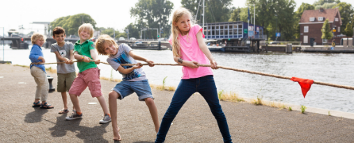Tau Seil online kaufen bei Kübler Sport Kinder ziehen am Tau Seil für Freizeitspiele beim Tauziehen im Freien