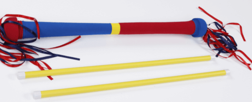 Devilstick online kaufen: Freizeitspiele im Kübler Sport Onlineshop Bunte Devilsticks für Freizeitspiele und Jonglage, verschiedene Modelle und Materialien, geeignet für Kinder und Erwachsene