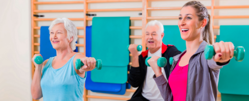 Gymnastikger&auml;te f&uuml;r Senioren f&uuml;r mehr Beweglichkeit und sicheres Training in der Seniorengymnastik