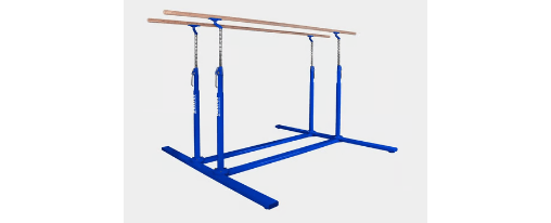 Bänfer Barren online kaufen im Kübler Sport Onlineshop Bänfer Barren in einer Sporthalle im Einsatz für das Turntraining von Kindern und Erwachsenen