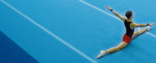 Mehrlagige B&auml;nfer Bodenturnfl&auml;che als Trainings- und Wettkampfgrundlage f&uuml;r Sportvereine in der Turnhalle