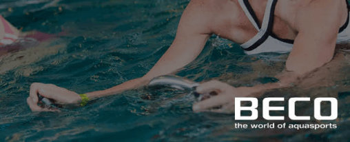 Schwimmausr&uuml;stung und Trainingshilfen von Beco f&uuml;r Sportvereine im Einsatz