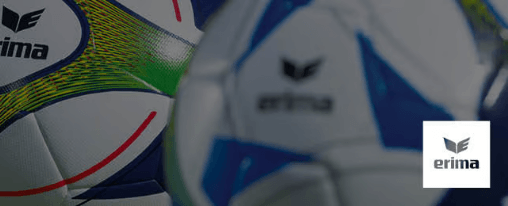 Sportvereine finden hochwertige Erima B&auml;lle und Ausr&uuml;stung f&uuml;r Fu&szlig;ball und Handball im K&uuml;bler Sport Onlineshop
