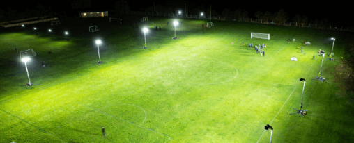 LED-Beleuchtungsl&ouml;sungen von Ritelite f&uuml;r Trainings- und Sportanlagen von Vereinen