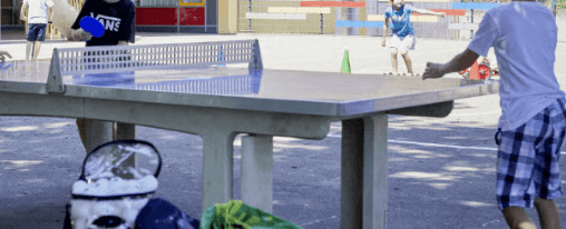 Outdoor Tischtennisplatte kaufen im Kübler Sport Onlineshop Wetterfeste Outdoor Tischtennisplatte im Freien für Racketsport und Freizeit