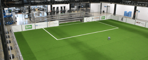 Hallenfußball-Bande online kaufen im Kübler Sport Onlineshop Hallenfußball-Bande als Spielfeldbegrenzung für Teamsport in der Halle