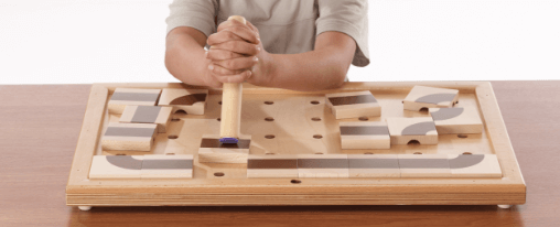 Verschiedene Therapiematerialien zur gezielten F&ouml;rderung der Wahrnehmung in der Therapie f&uuml;r Kinder und Erwachsene