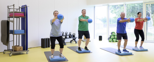Therapiebedarf f&uuml;r Trainingsbereich und Gruppenanwendung