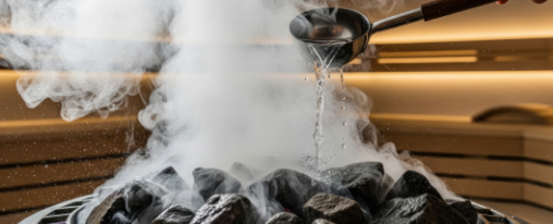 Fl&uuml;ssiger Saunaaufguss mit nat&uuml;rlichen D&uuml;ften und &auml;therischen &Ouml;len f&uuml;r den therapeutischen Einsatz in der Sauna