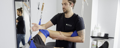 Schlingenbesteck online kaufen im Kübler Sport Onlineshop Abbildung von Schlingenbesteck für die Schlingentherapie im Therapiebedarf
