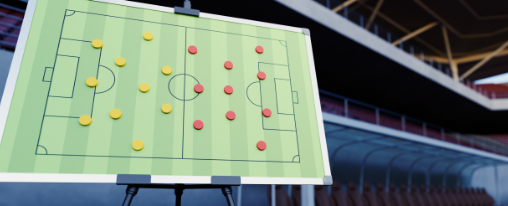 Taktiktafel Fußball online kaufen im Kübler Sport Onlineshop Hochwertige Taktiktafel für Fußballvereine zur Taktikbesprechung und Trainingsplanung