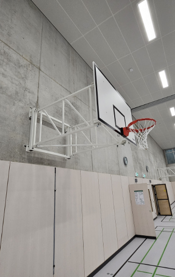 Zweifachsporthalle Münchner Farbe Schulen