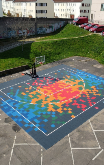 3x3 Basketball Court Stuttgart