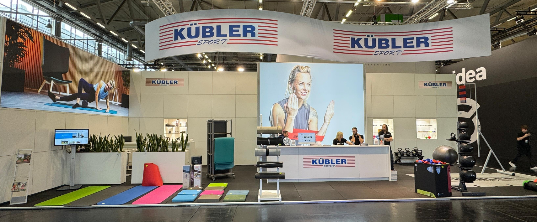 Messestand K&uuml;bler Sport