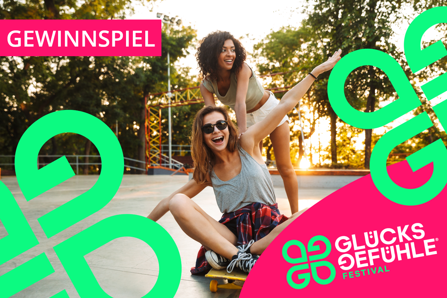 Gewinnspiel: Mit Kübler Sport aufs GLÜCKSGEFÜHLE Festival