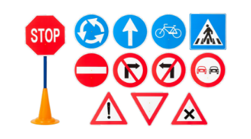 Verkehrsschilder-Set