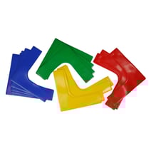 tanga sports&reg; Bodenmarkierung Ecke, 5er-Set