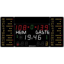 Stramatel® Anzeigetafel Multisport MD Indoor, vier Module