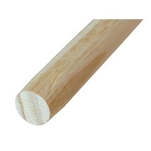 Hartholzstiel für Linienbesen mit Konus