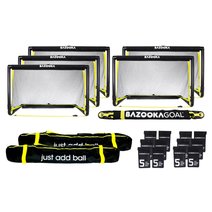 BazookaGoal® 6er-Spieltagsset Kunstrasenplatz