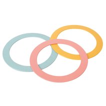 BS Toys® Bio-Jonglierringe, 3er-Set