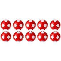Tischfußball Kickerbälle, farbig, 10er-Set