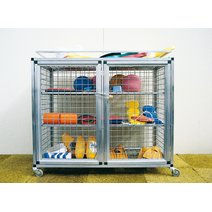Regalwagen für Schwimmbäder, 3 Fächer
